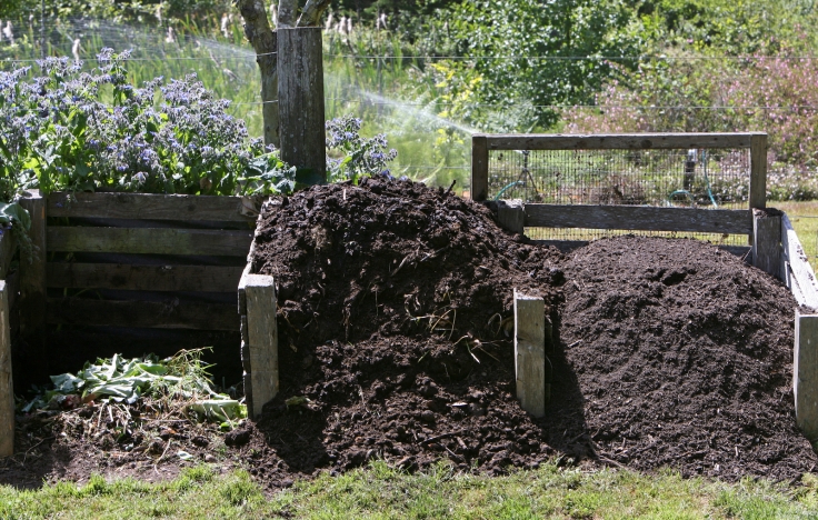 Compost And Loam For The Garden
